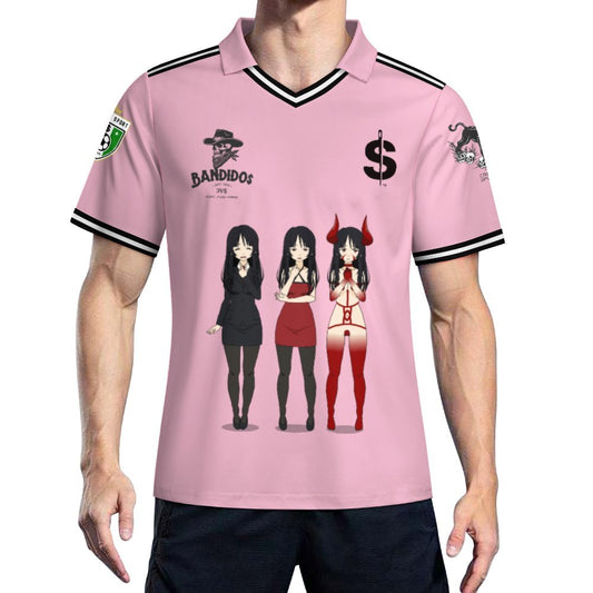 Pink Bandidos Soccer Jersey