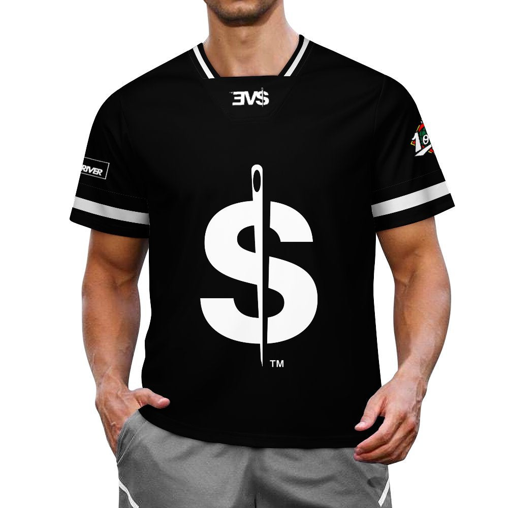 Black Strivers Football Jersey